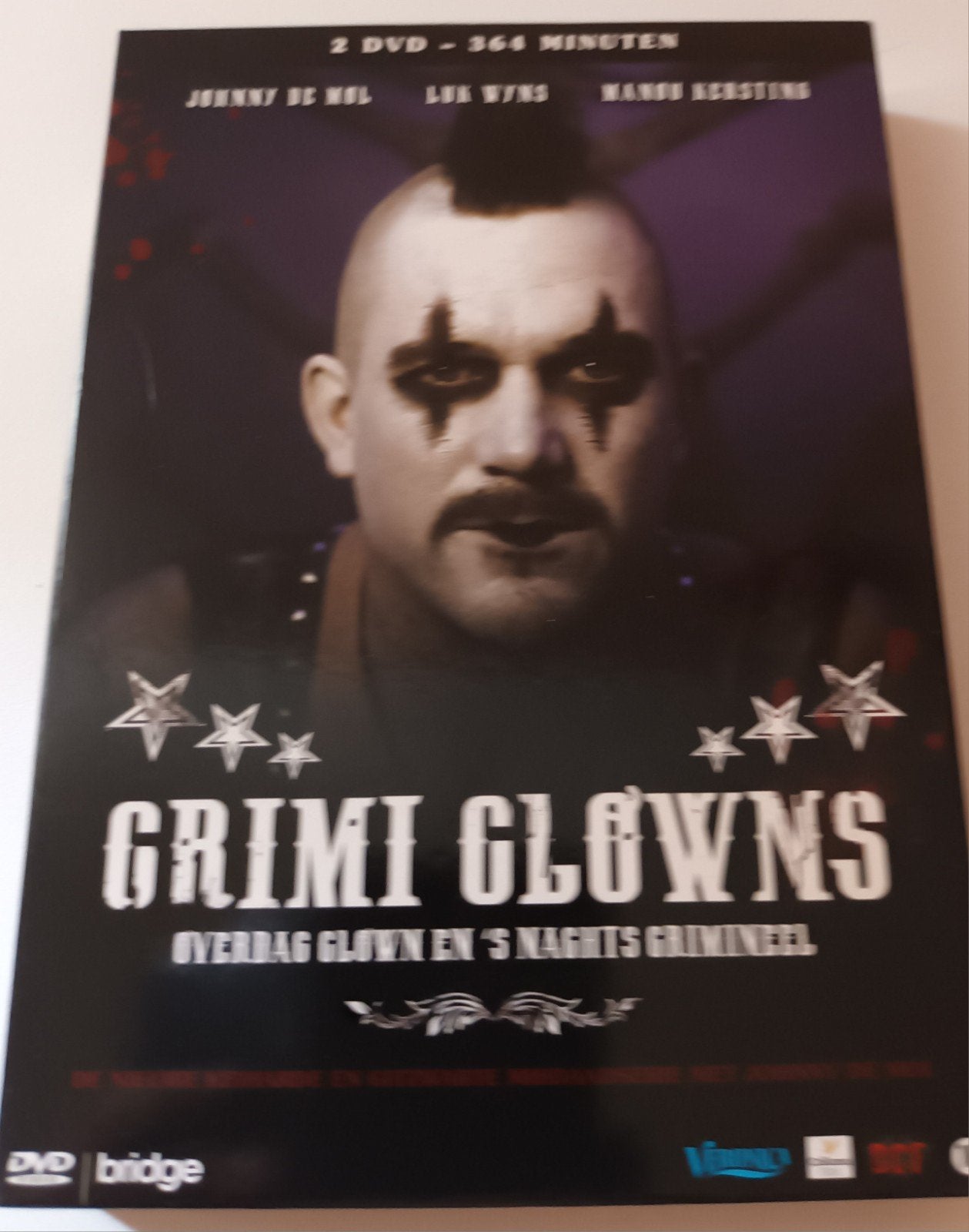 dvd box Crimi Clowns, Alle leeftijden, Ophalen of Verzenden, Zo goed als nieuw