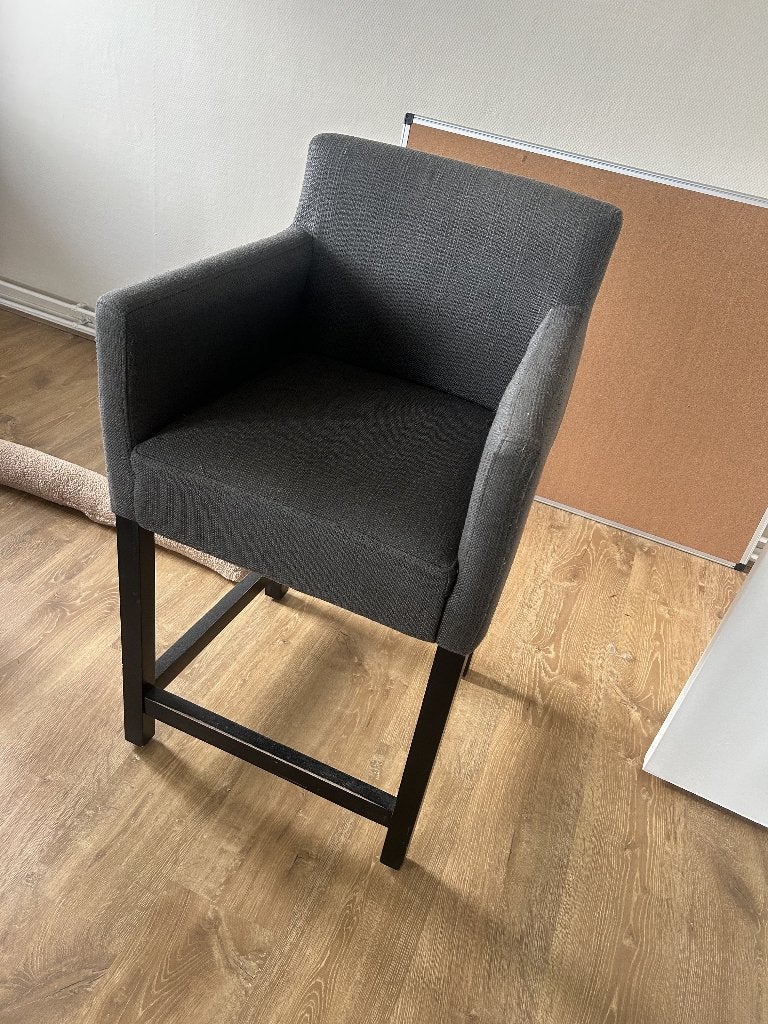 Comfortabele eetkamerstoelen met rugleuning en armleuningen, Ophalen, Hout, Gebruikt, Bruin