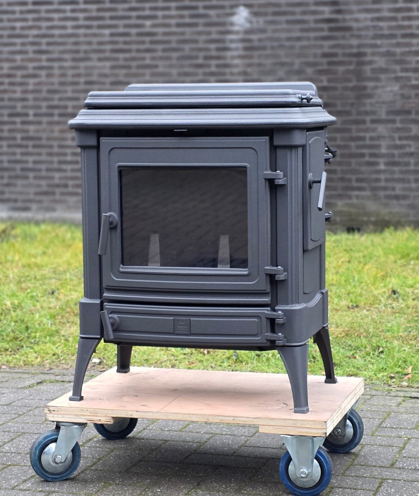 Houtkachel Nestor martin Stanford 80 plus, Huis en Inrichting, Kachels, Houtkachel, Ophalen of Verzenden, Zo goed als nieuw, Vrijstaand