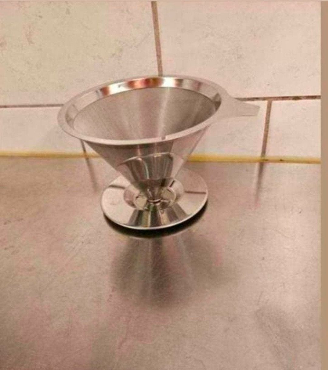 Roestvrijstalen herbruikbaar koffiefilter, Overige modellen, Nieuw, Gemalen koffie, Ophalen of Verzenden