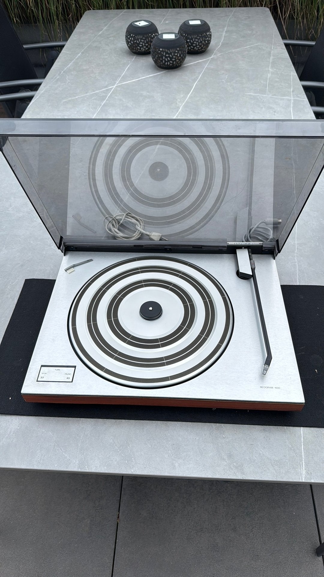 Bang en Olufsen beogram 1600 B&O, Ophalen, Zo goed als nieuw, Overige merken