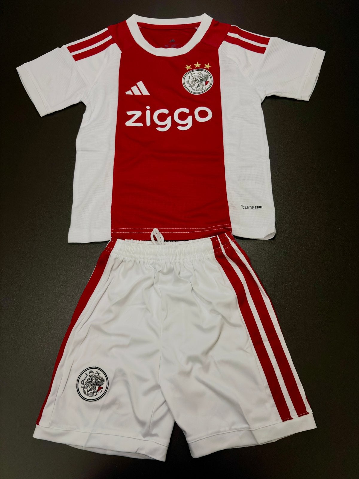 Ajax thuis kinder tenue 2026-2027 maat 164, Maat XS of kleiner, Ophalen of Verzenden, Nieuw, Set