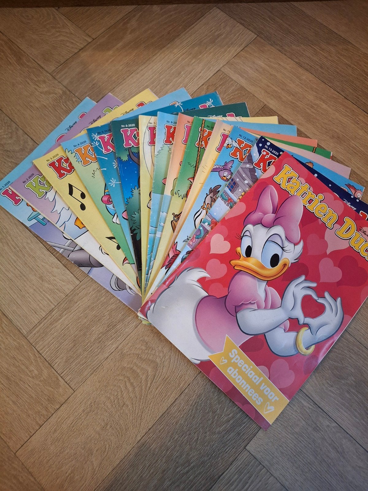 14x Katrien Duck grote favoriet bij kids meer ducks te koop!, Complete serie of reeks, Ophalen of Verzenden, Zo goed als nieuw