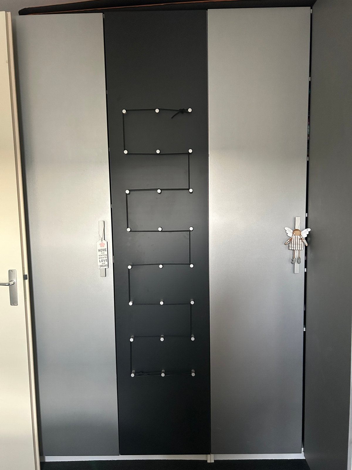 IKEA Pax kastdeur matzwart, Ophalen, Overige materialen, Minder dan 50 cm, Gebruikt