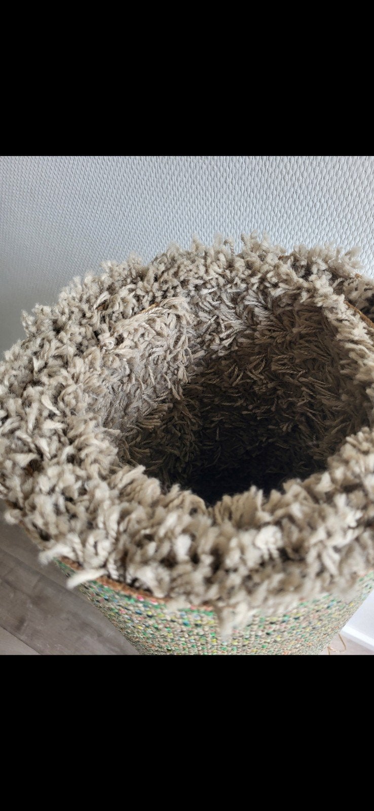 vloerkleed hampen beige / taupe / zandkleurig, Ophalen
