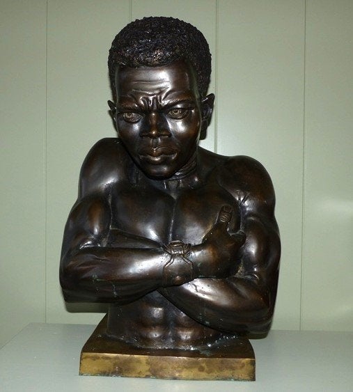 Anton van Wouw (sud-africain, 1862 – 1945)  brons, afrika, Ophalen, 50 - 100 cm, Brons, Beeld