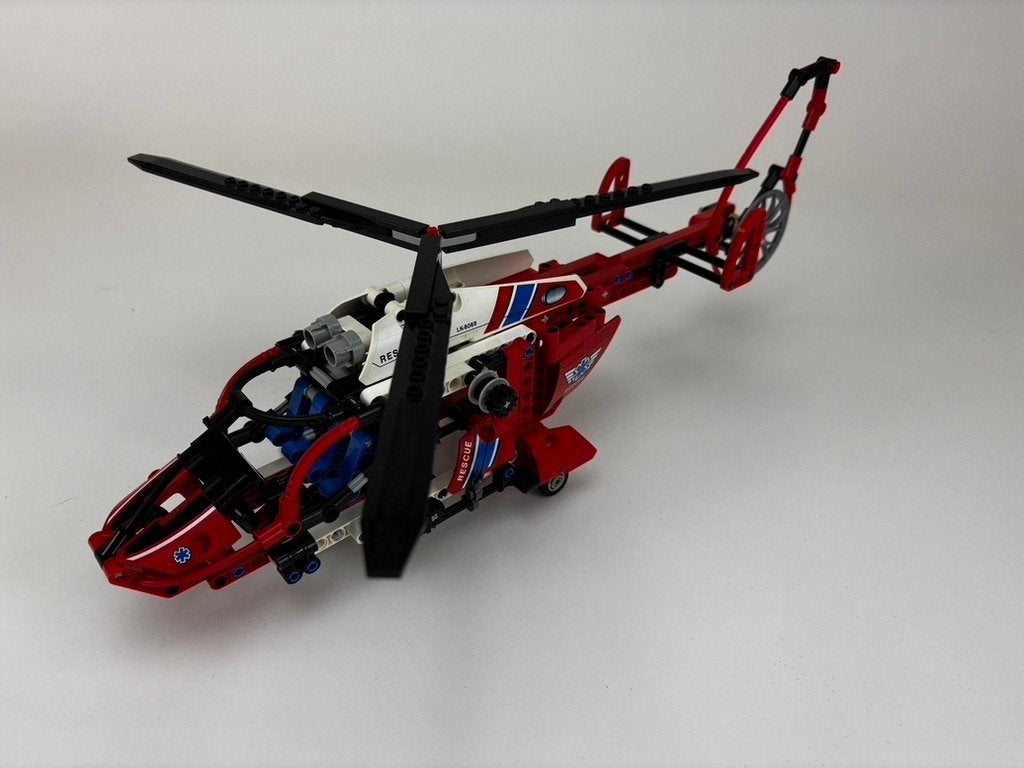 Lego 8068 Rescue helicopter, Kinderen en Baby's, Speelgoed | Duplo en Lego, Lego, Compleet, Ophalen of Verzenden, Zo goed als nieuw