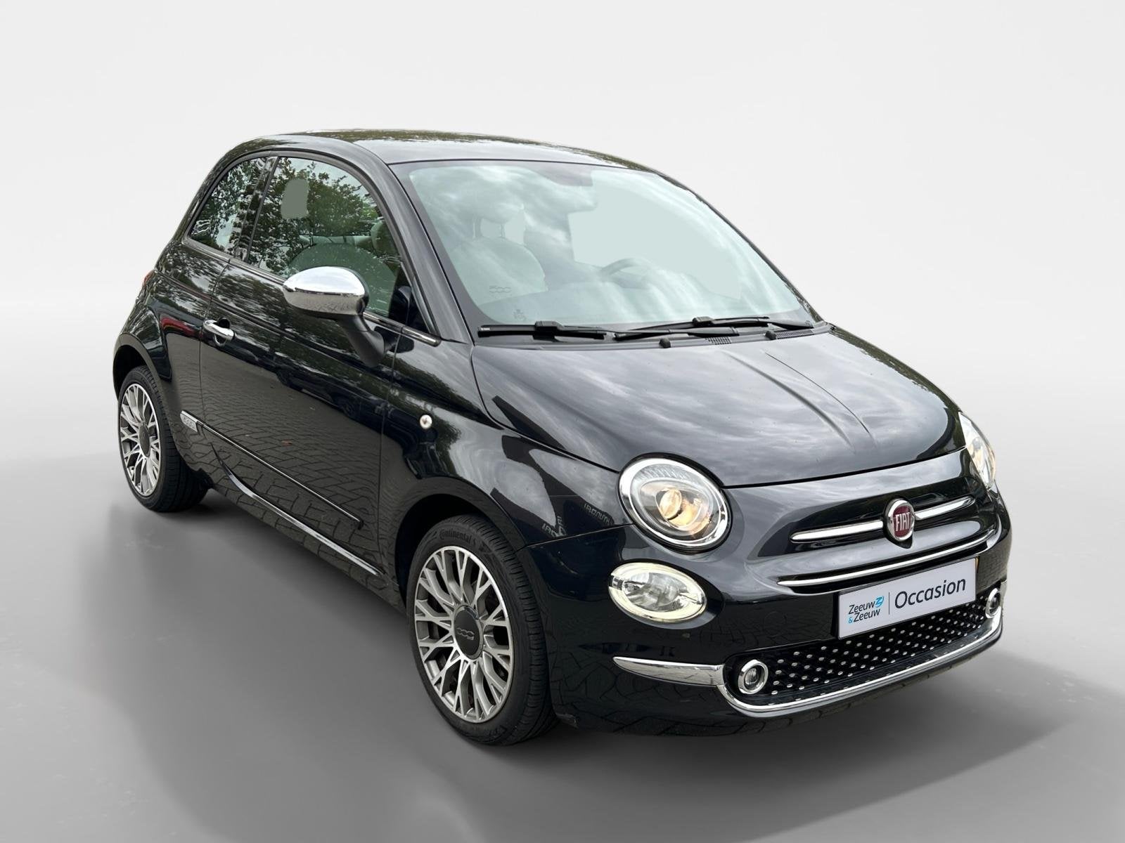 Fiat 500 1.2 Star Panoramadak, Navigatie, Airco etc! Super g, Auto's, Voorwielaandrijving, 12 maanden, Stof, 4 cilinders