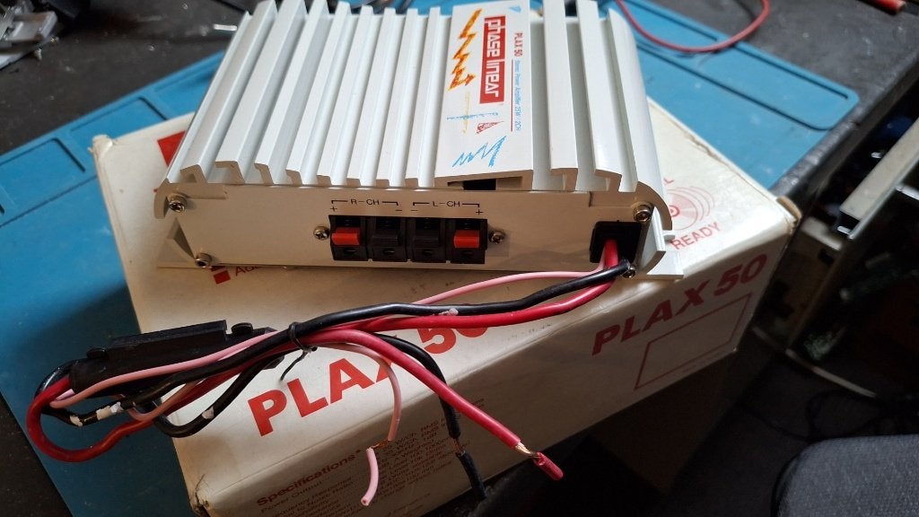 Phase Linear 2x50 Watt versterkertje, Phase linear, Zo goed als nieuw, Info@jensen.com, Korea