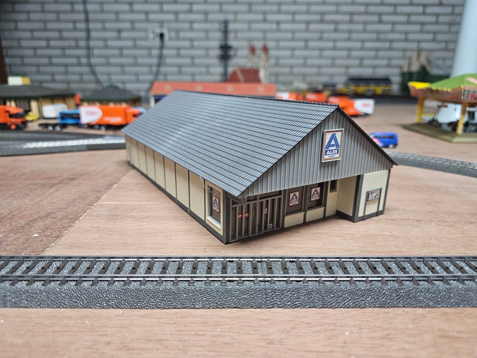 Miniatuur Aldi Supermarkt Modelbouw, Ophalen