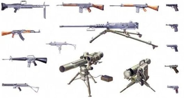 Italeri 1:35 Modern light weapon set, Ophalen of Verzenden, Nieuw, 1:35 tot 1:50, Diorama