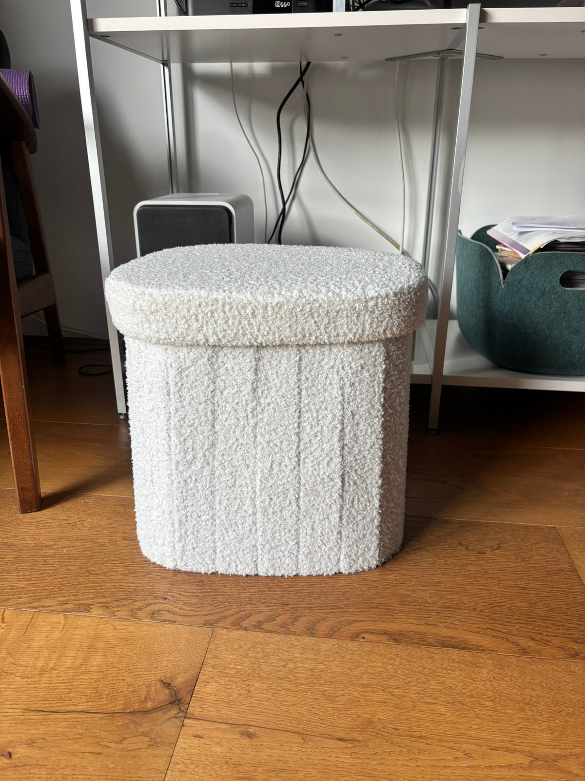 Nest of Nora Poef teddy, Minder dan 50 cm, Minder dan 50 cm, Ophalen of Verzenden, Zo goed als nieuw