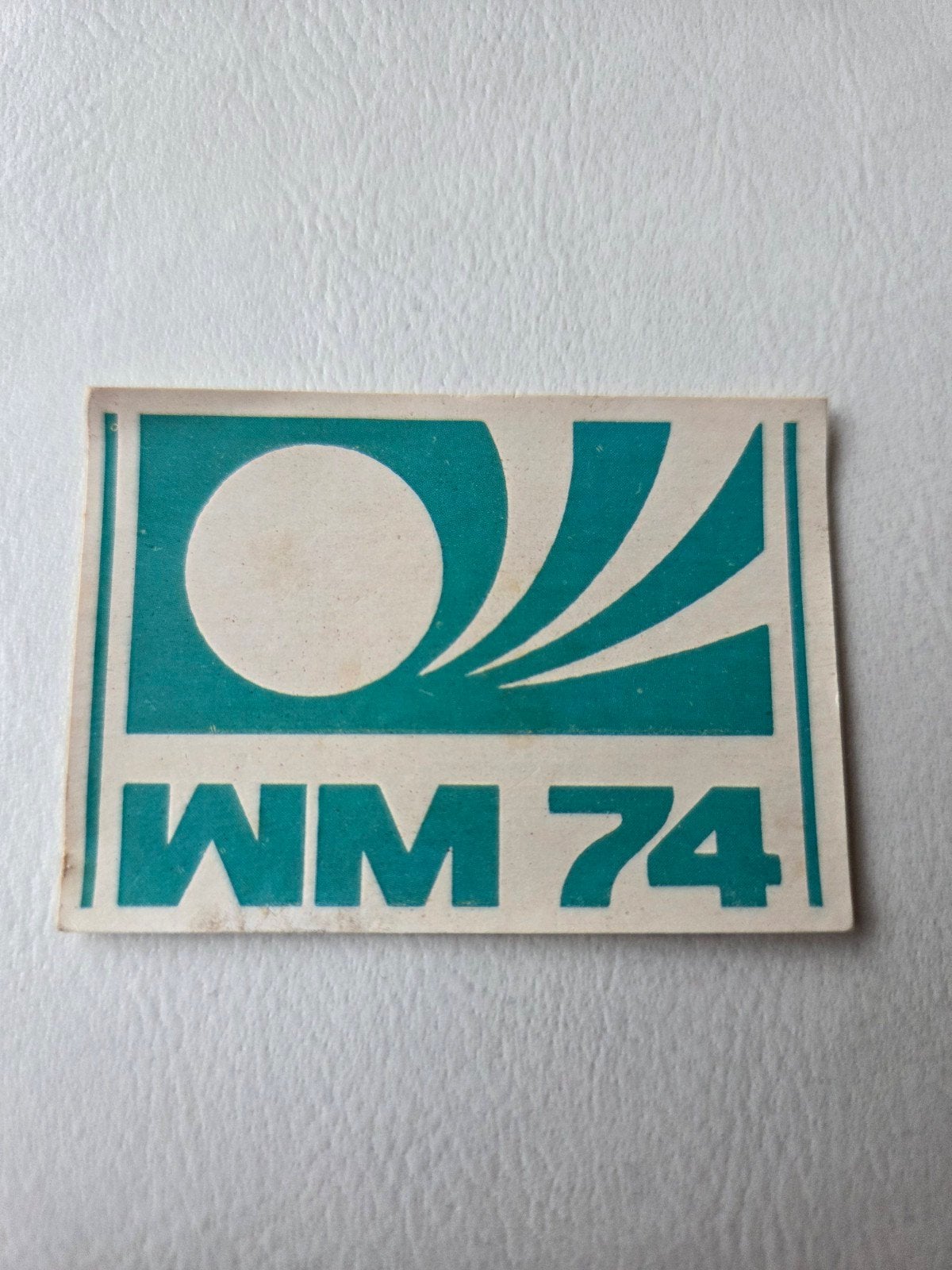 Panini WK 74, Ophalen of Verzenden, Zo goed als nieuw