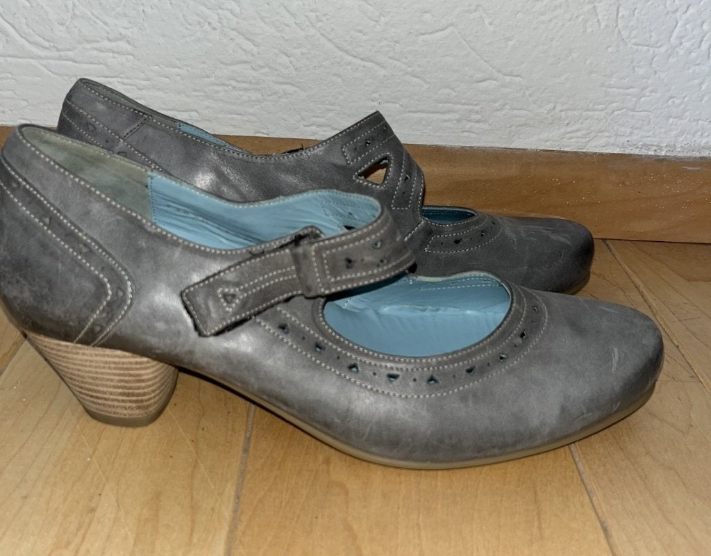 NIEUW Durea maat 42 1/2 H Mary Jane pumps grijs, Durea, Pumps, Verzenden, Nieuw
