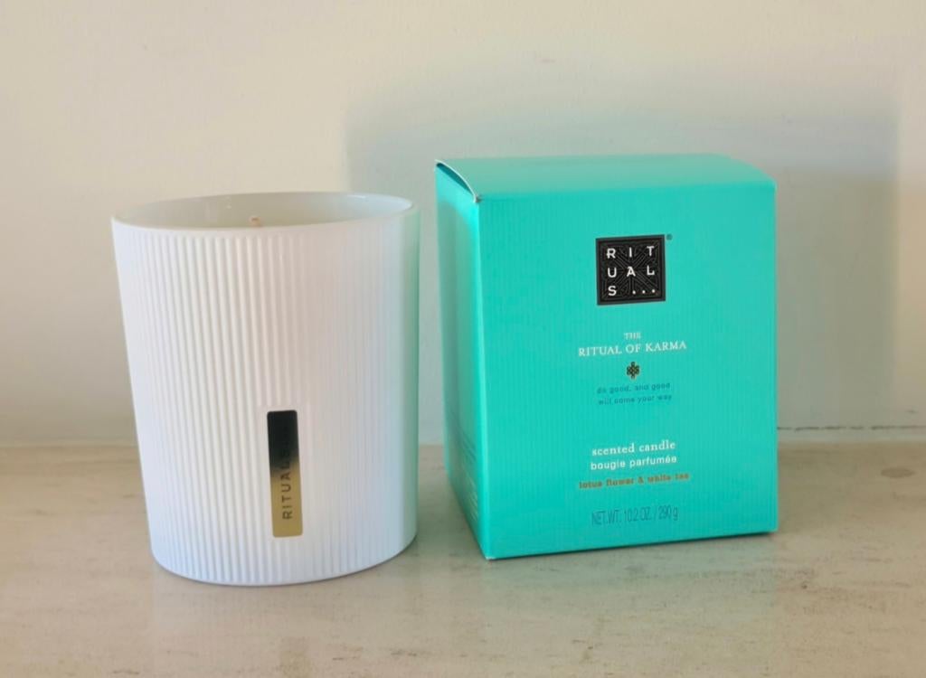 Rituals | Karma | Geurkaars 290 gram kaars, Ophalen, Overige materialen, Nieuw, Crème