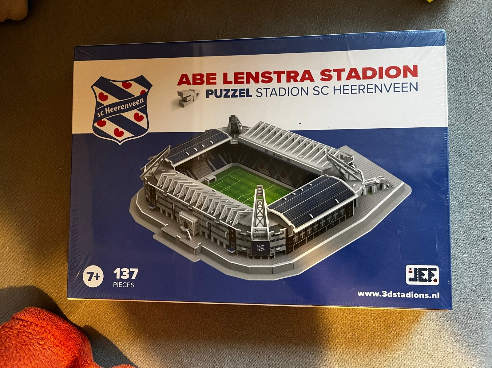 SC Heerenveen Abe Lenstra Stadion 3D Puzzel Nieuw, Ophalen of Verzenden, Meer dan 50 stukjes, Nieuw, 6 jaar of ouder