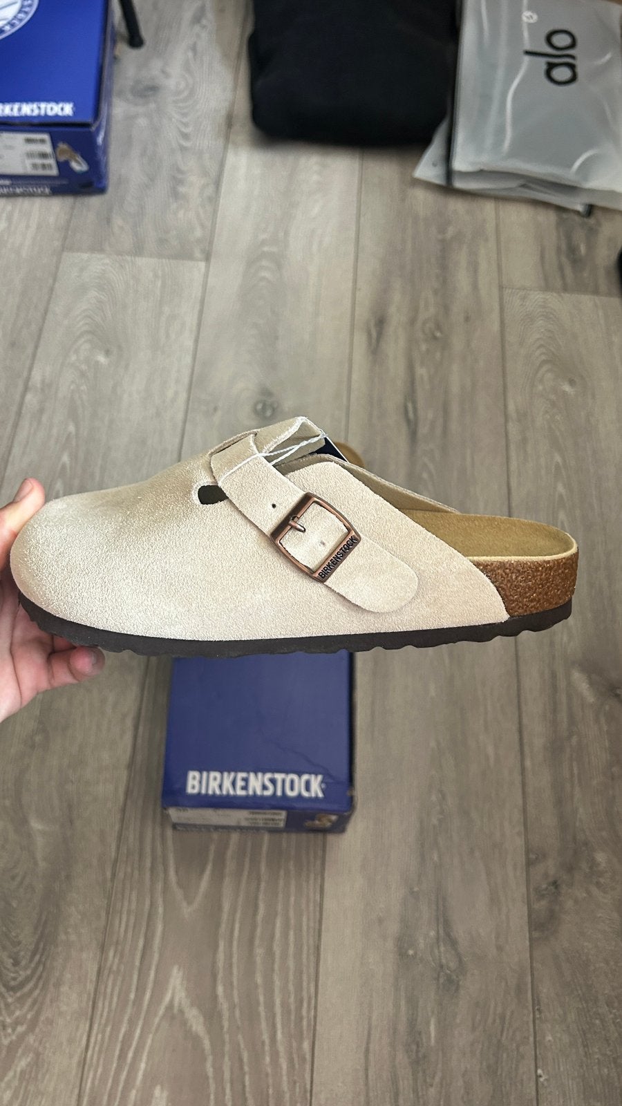 Birkenstocks maat 38, Verzenden, Zo goed als nieuw, Overige kleuren