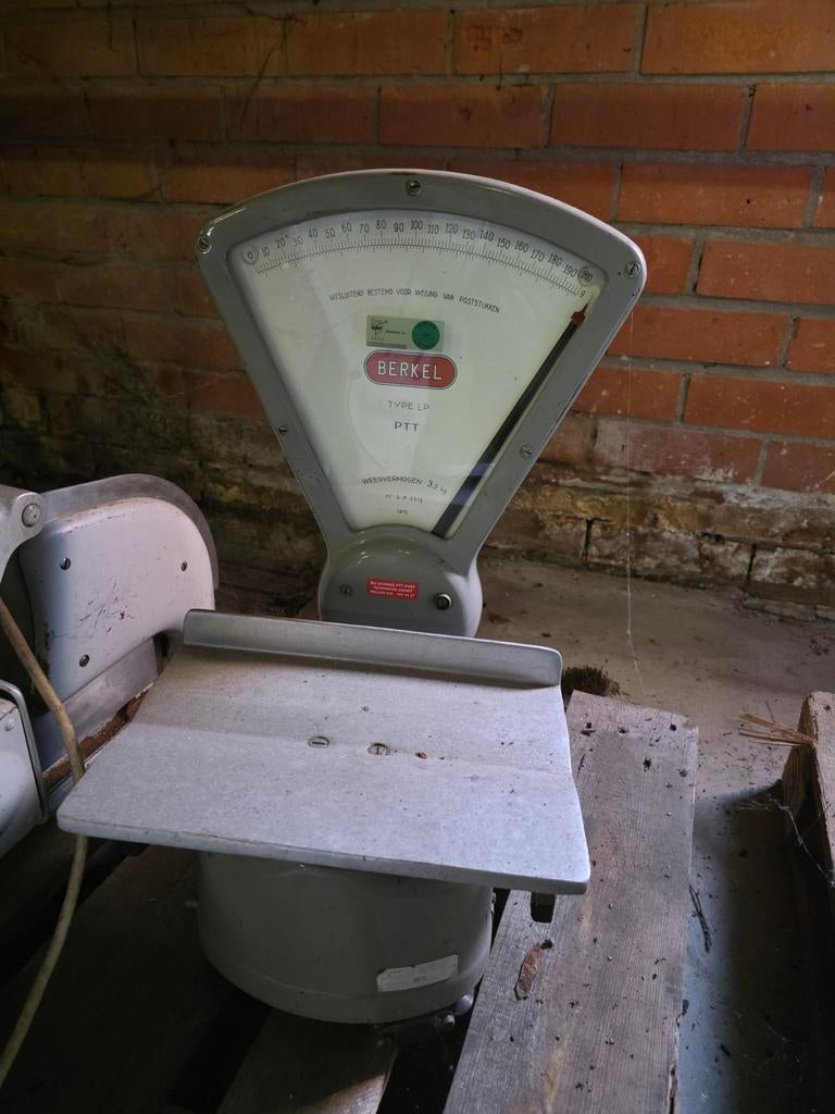 Vintage Berkel PTT postweegschaal - Type LP, Ophalen