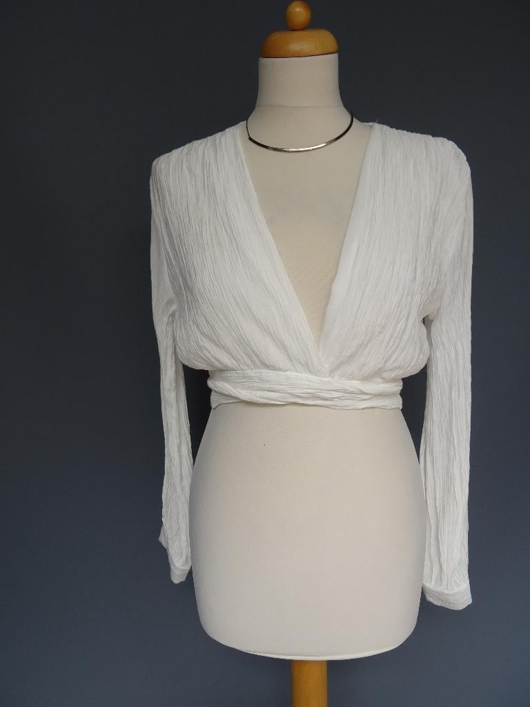 VERA & LUCY maat M, korte blouse., Maat 38/40 (M), VERA & LUCY, Wit, Ophalen of Verzenden