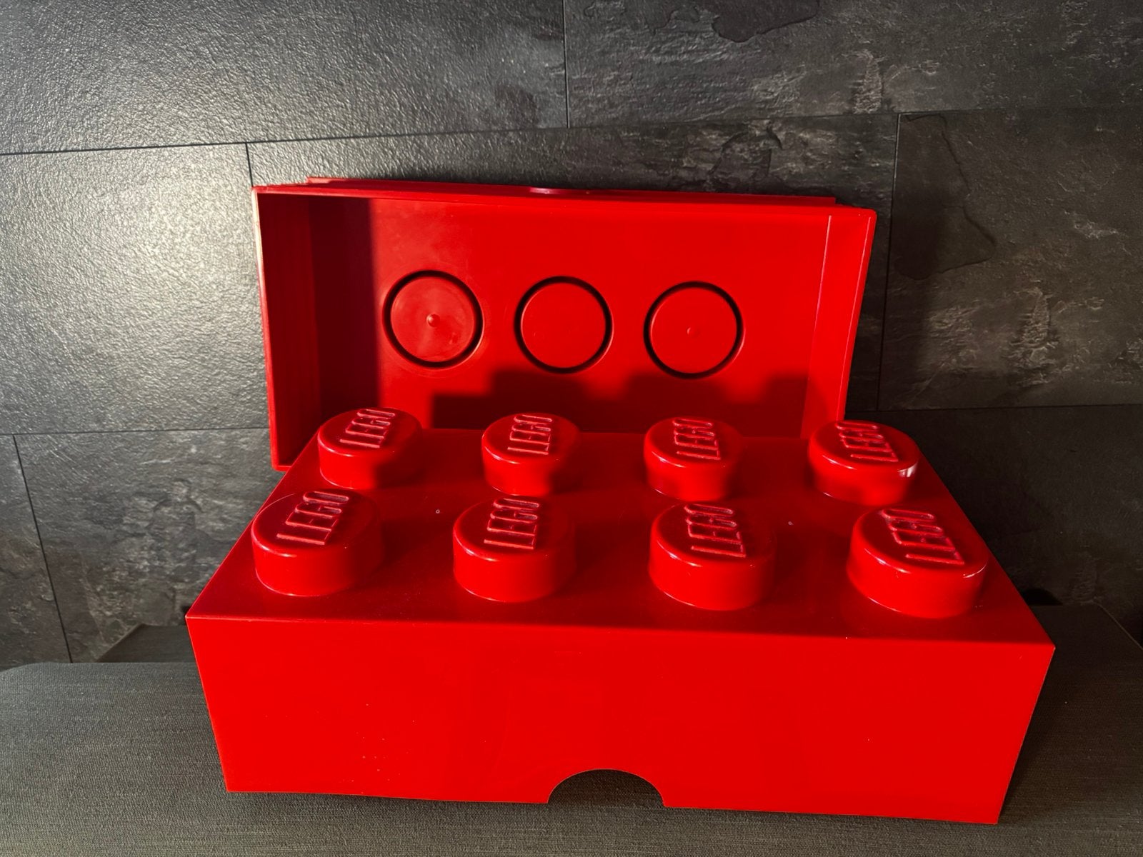 Rode LEGO opbergdoos, Ophalen of Verzenden, Zo goed als nieuw, Jongen of Meisje