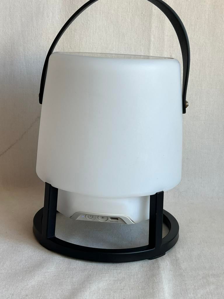 Kooduu Air play bluetooth speaker/lamp, zonnepaneel bovenop, Huis en Inrichting, Ophalen of Verzenden, Zo goed als nieuw, Minder dan 50 cm