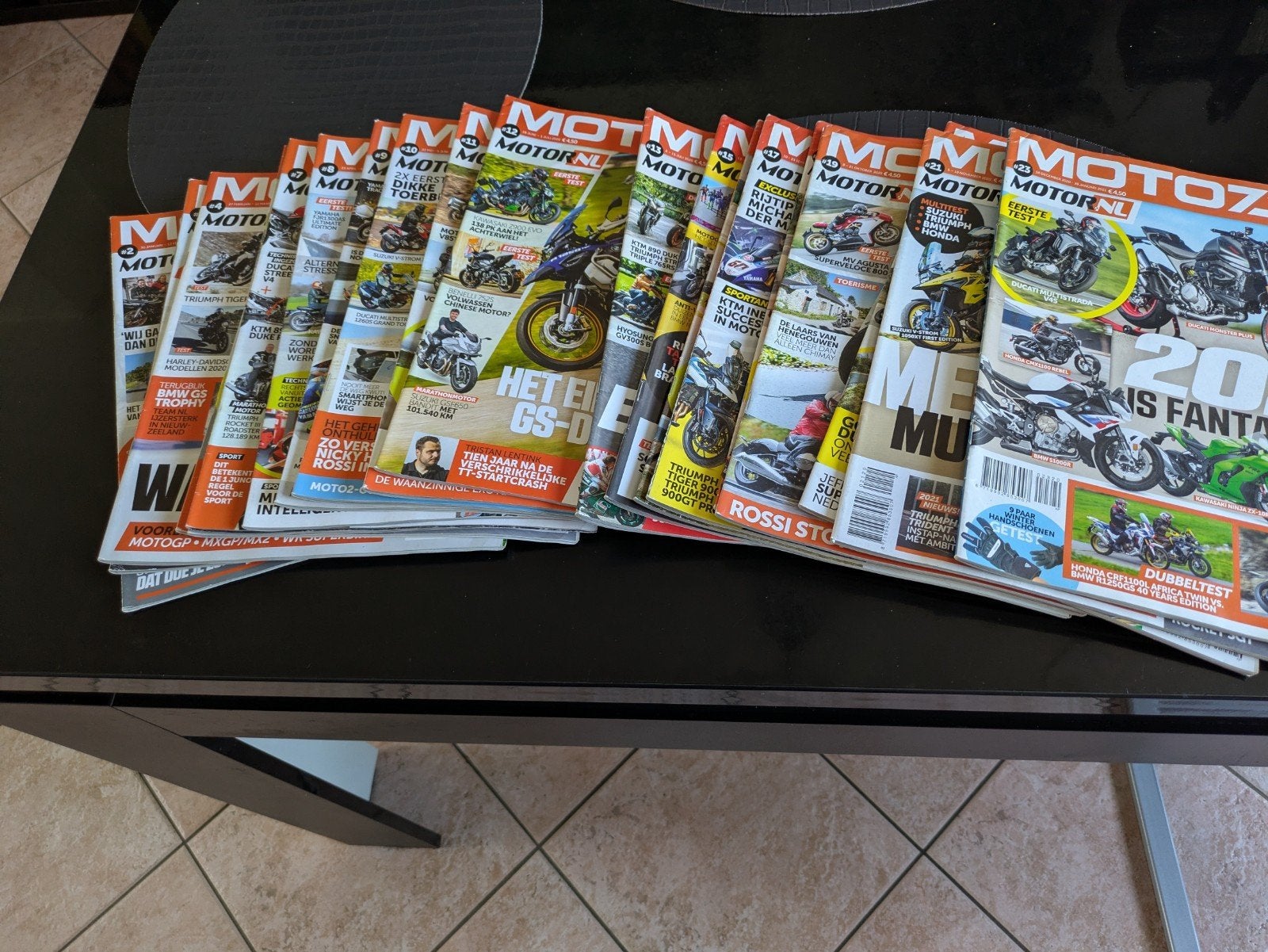 Moto 73 Jaargang 2020 (excl. 1, 14, 22), Ophalen of Verzenden, Gelezen, Algemeen
