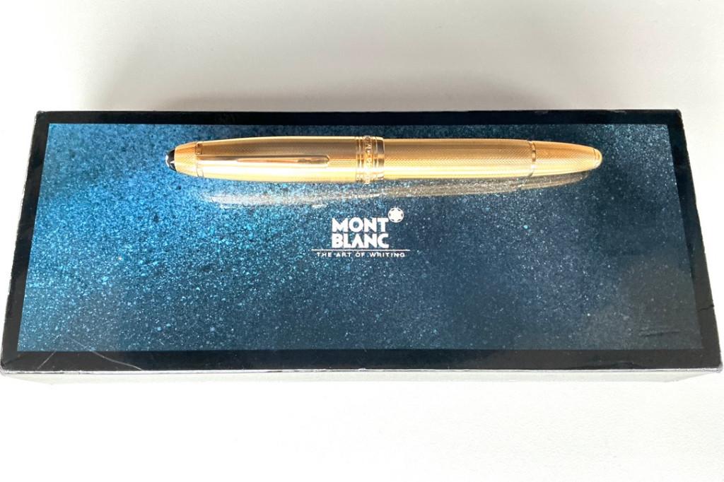 Montblanc Meisterstück Legrand vulpen, Verzamelen, Pennenverzamelingen, Ophalen of Verzenden, Zo goed als nieuw, Vulpen, Mont Blanc