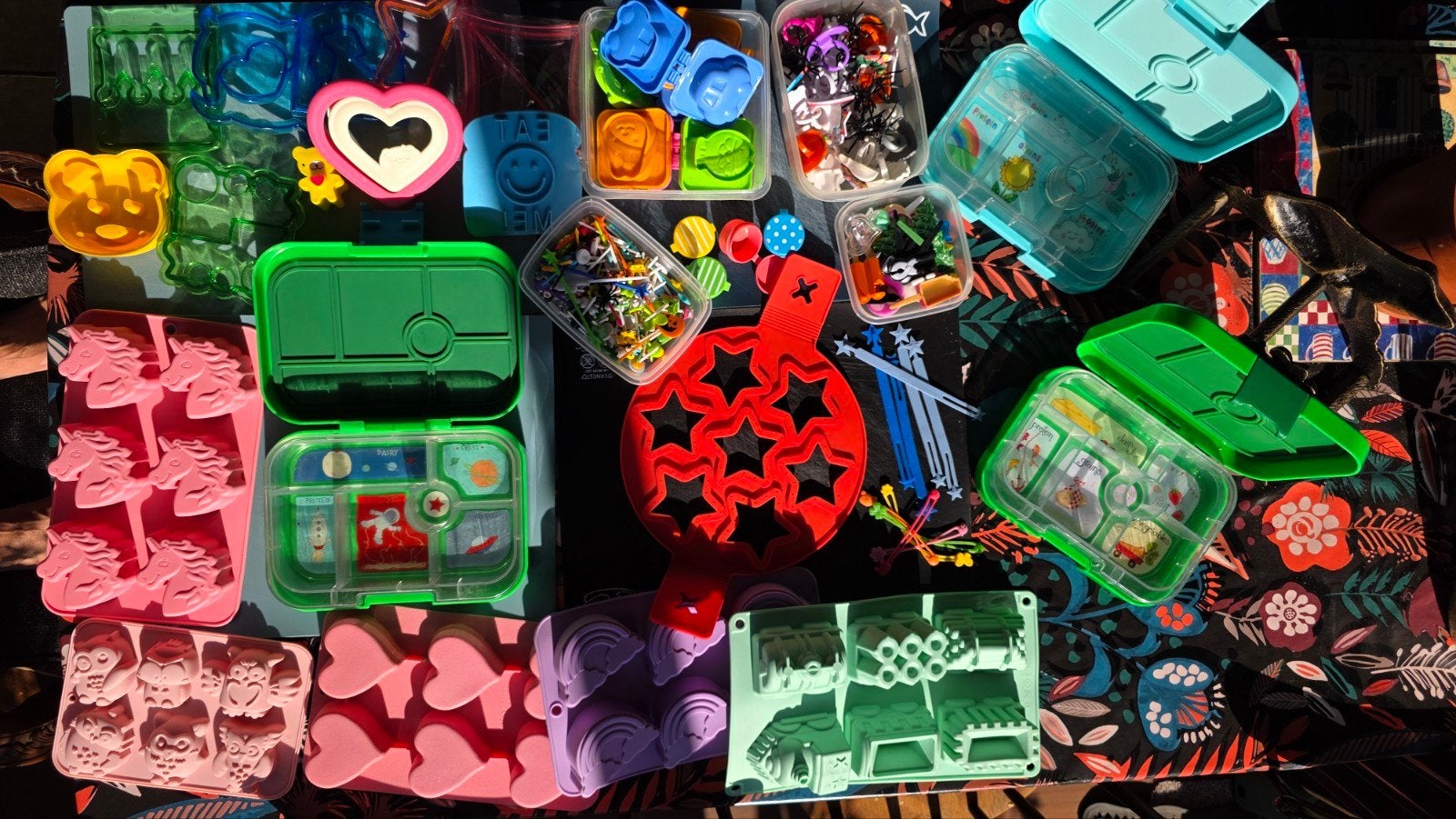 Mega Yumbox / Bento Broodtrommel pakket 3 Yumboxen 100+ acc, Diversen, Ophalen of Verzenden, Gebruikt