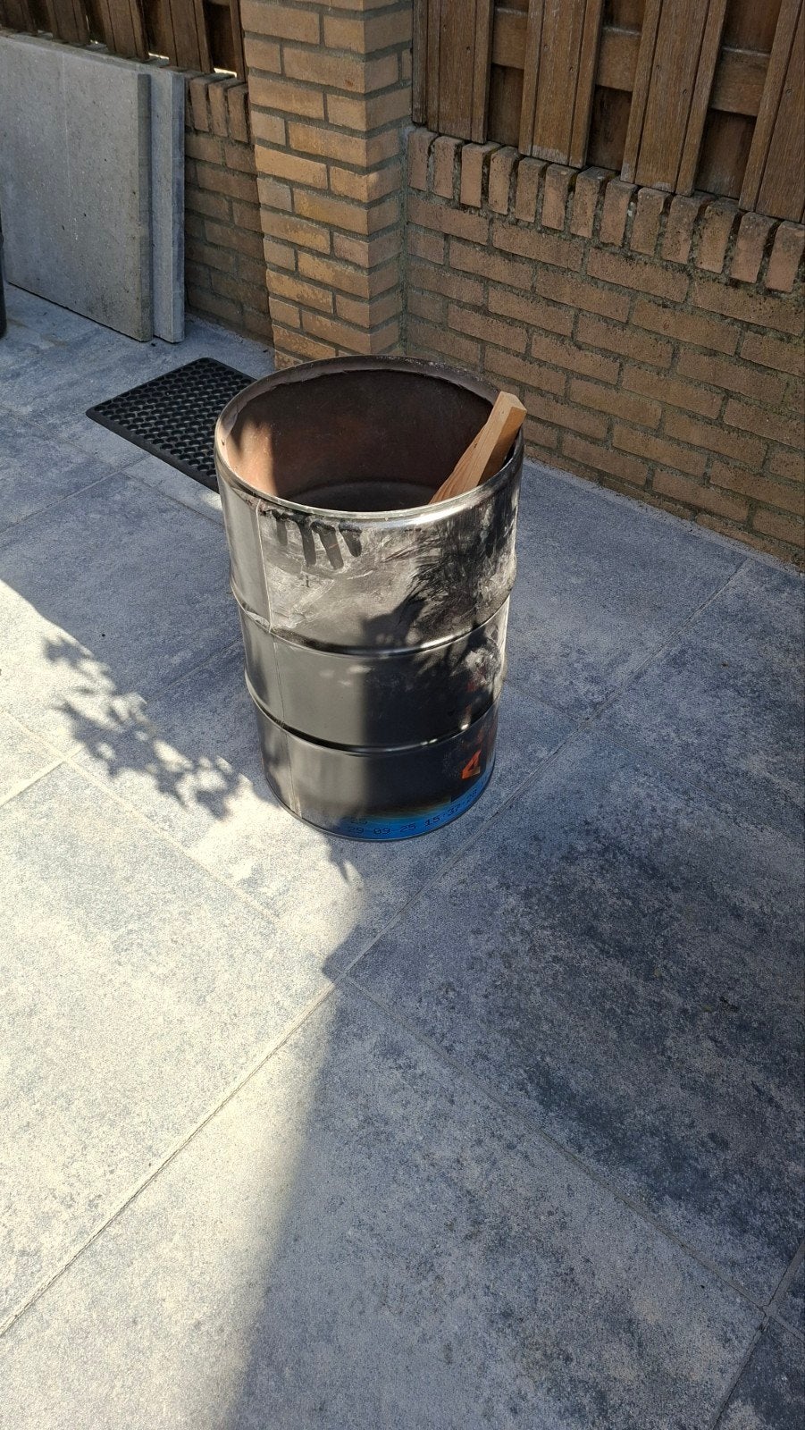 Stookvat, Gebruikt, Minder dan 30 cm, Verzenden, Rond