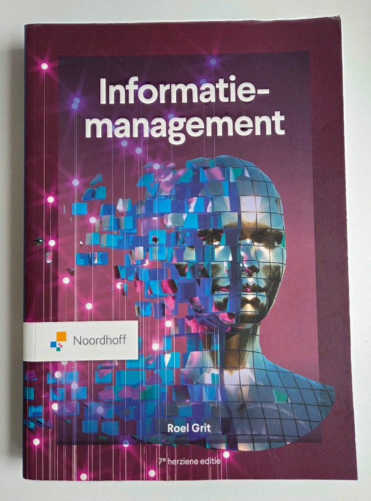 Informatie-management - Roel Grit (7e herziene editie), Verzenden, Roel Grit, HBO, Zo goed als nieuw