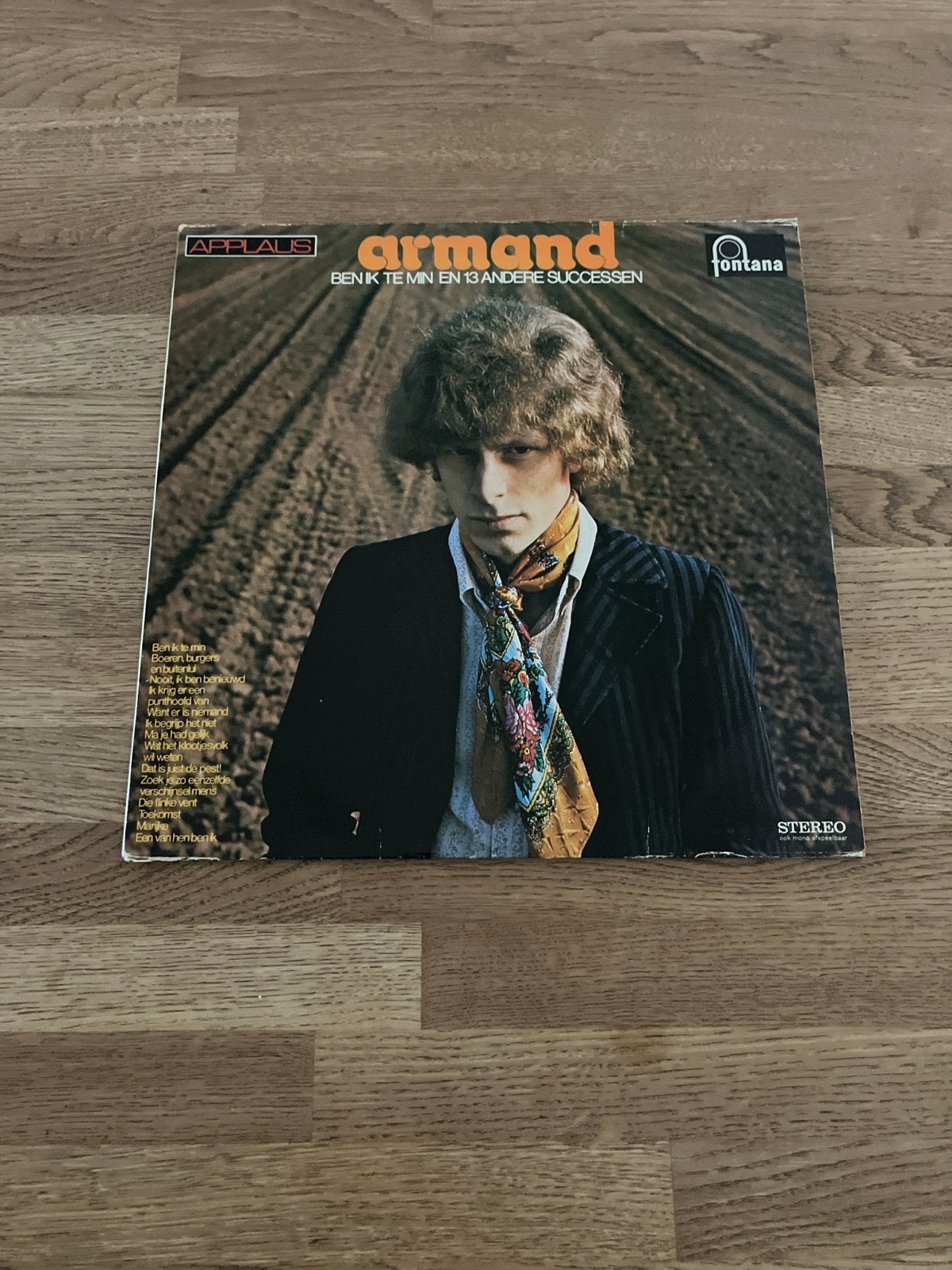 Armand - Ben Ik Te Min en 13 Andere Successen LP, LP, Gebruikt, Pop, Ophalen of Verzenden