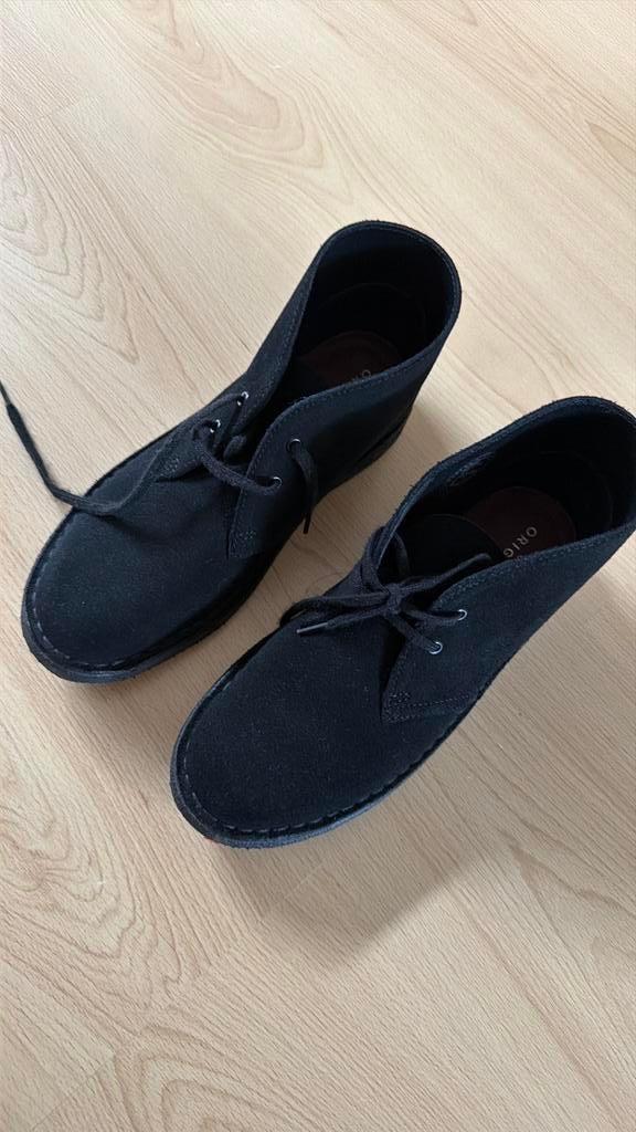 Clarks zwart maat 38, Ophalen, Zo goed als nieuw, Zwart