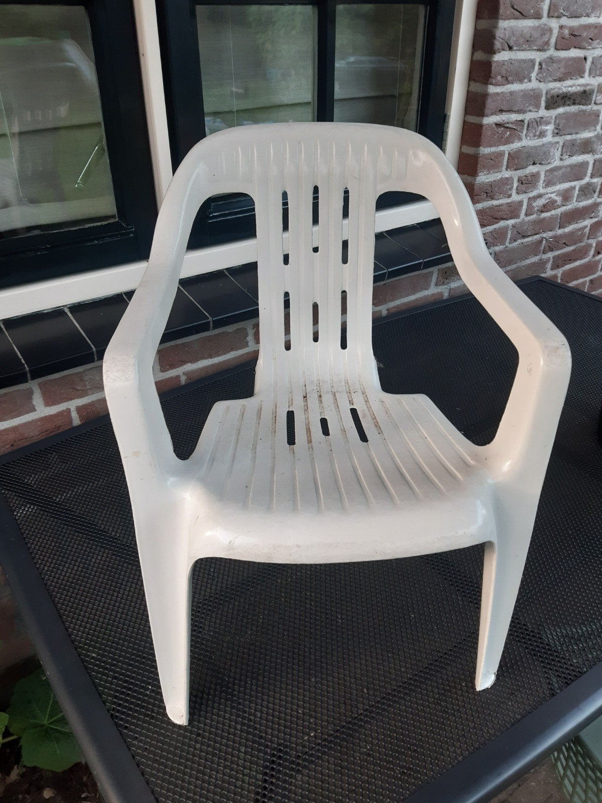 Tuinstoeltje, Ophalen, Gebruikt, Kunststof