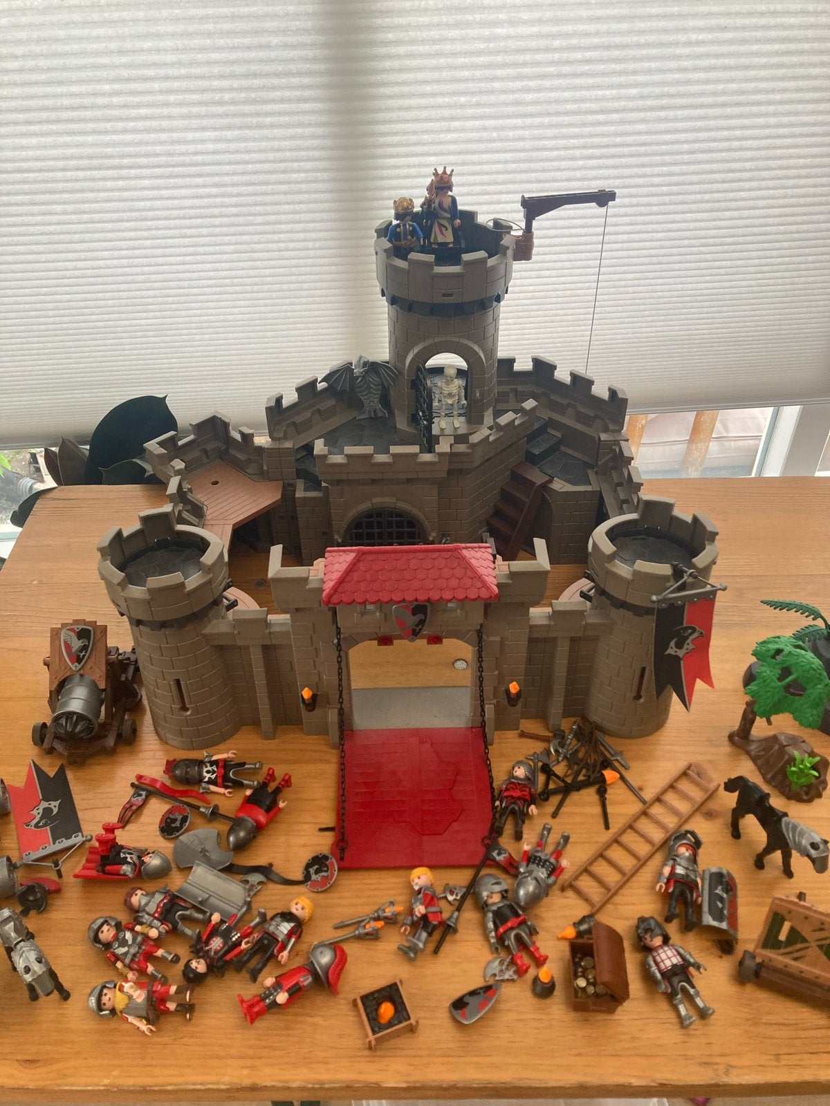 Playmobil Burcht van de Valkenridders – 6001, Gebruikt, Complete set, Ophalen of Verzenden, Kasteel/Fort