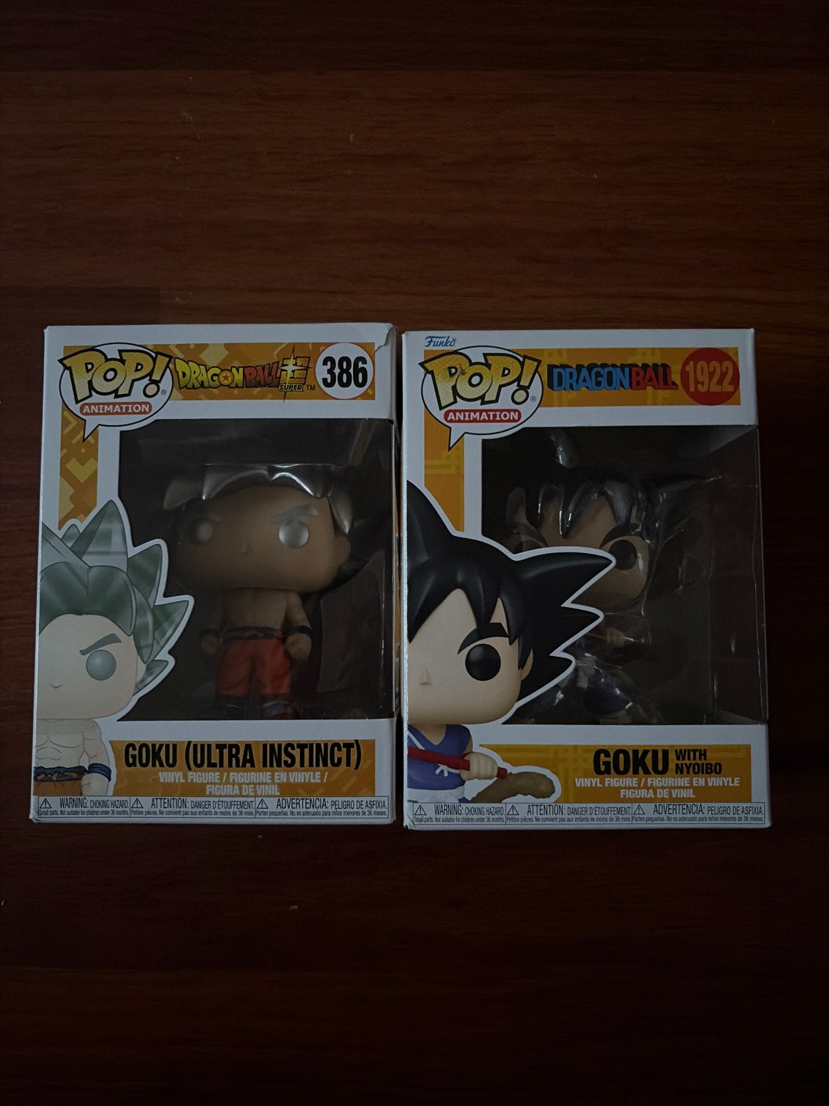 Funko Pop! Dragon Ball Z Goku Ultra Instinct & Goku Nyiobo, Ophalen of Verzenden, Nieuw