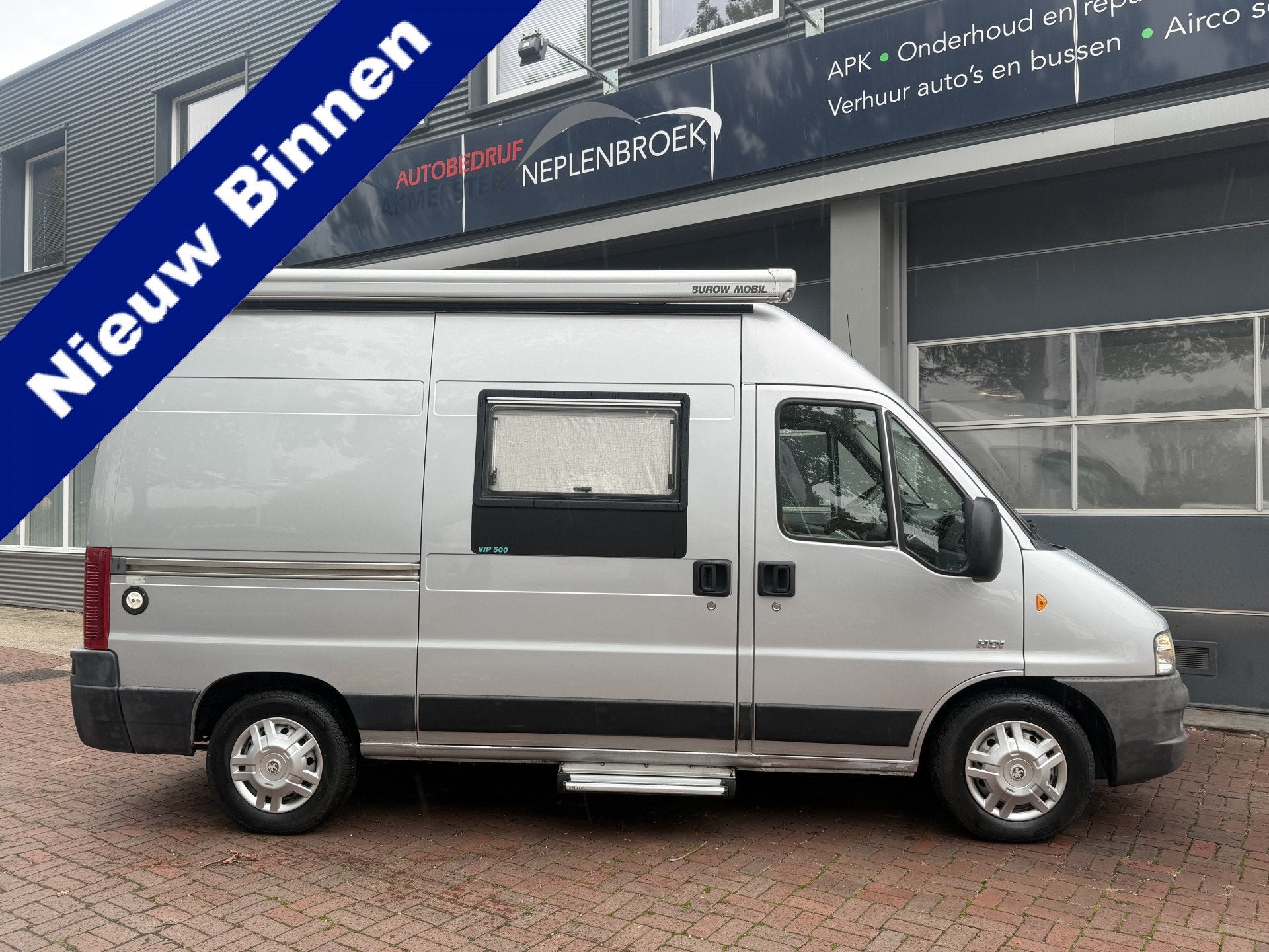 Peugeot PEUGEOT BOXER 2.8 HDI Bj 2003 Airco,Cruise,Camera,Tr, Overige merken, Buscamper of Camperbus, Ringverwarming, Achteruitrijcamera