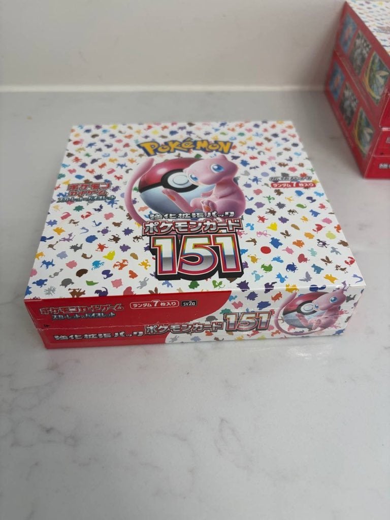 Pokémon 151 Japanese Booster Box (Sealed), Ophalen of Verzenden, Nieuw, Boosterbox