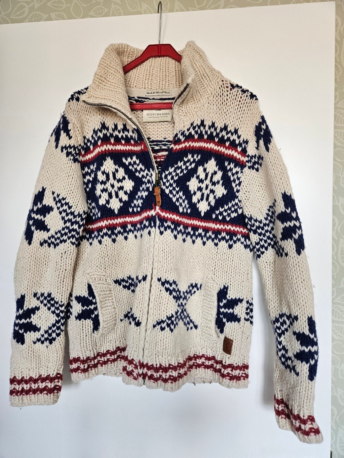 Scotch & Soda Noors vest maat S, Beige, Ophalen of Verzenden, Zo goed als nieuw, Scotch & Soda