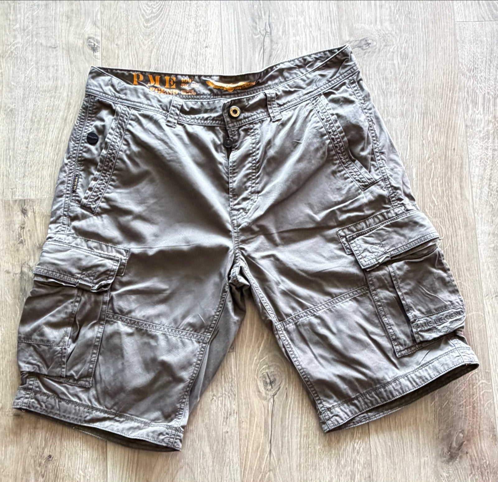 PME Legend Cargo Shorts - Maat W34, Ophalen of Verzenden, Gedragen, Overige maten, Bruin