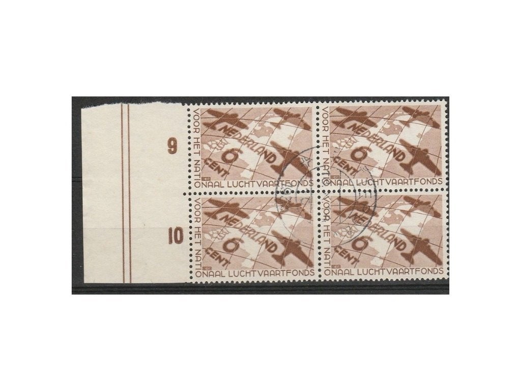 Gezocht: Nederland 1935 Luchtvaartfonds 6+4c vellen/blokken, Ophalen, T/m 1940