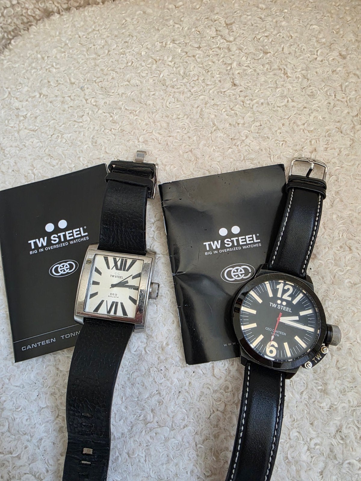 Diverse horloges oa, TW Steel,  Ice Watch, Fossil, Curren, Ophalen of Verzenden, Zwart, Android, Overige merken