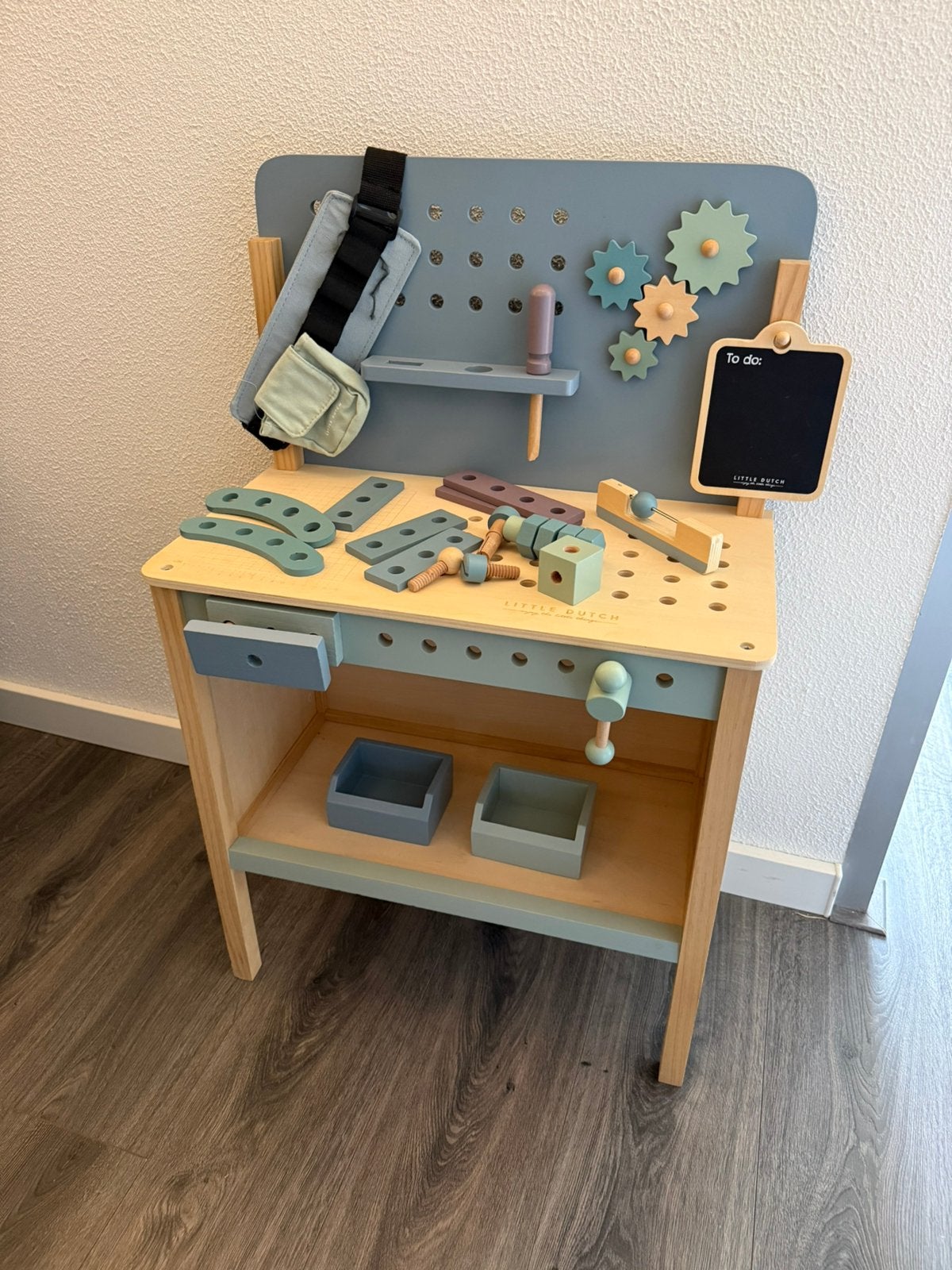 Werkbank little dutch, Kinderen en Baby's, Speelgoed | Houten speelgoed, Ophalen, Gebruikt