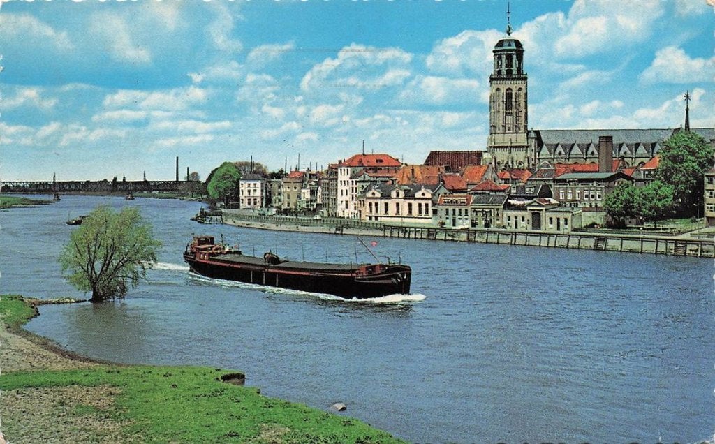 702-323-033 Gezicht Op Deventer, Verzamelen, Ansichtkaarten | Nederland, Overijssel, Voor 1920, Verzenden
