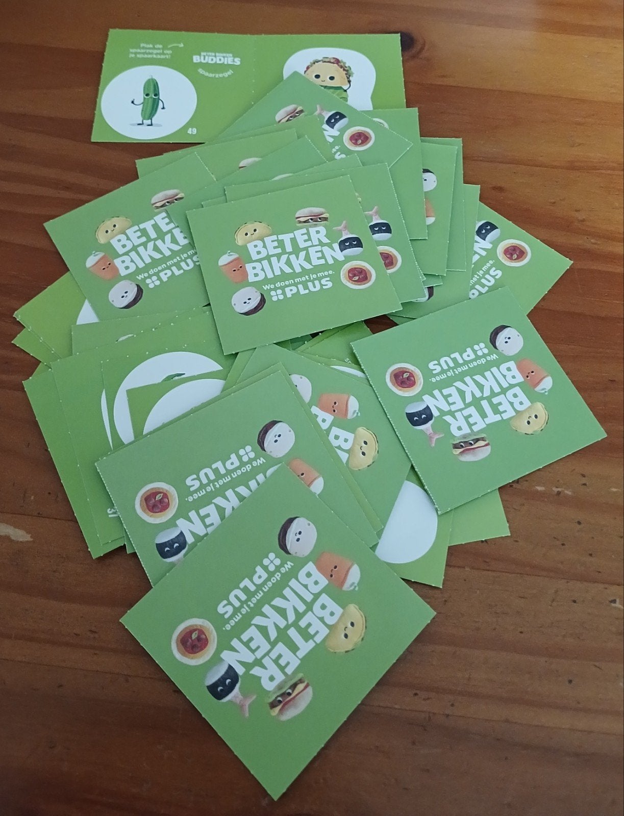 Beter Bikken stickers, Ophalen, Winkel, Super of Benzinepomp, Zegels, Bonnen of Punten