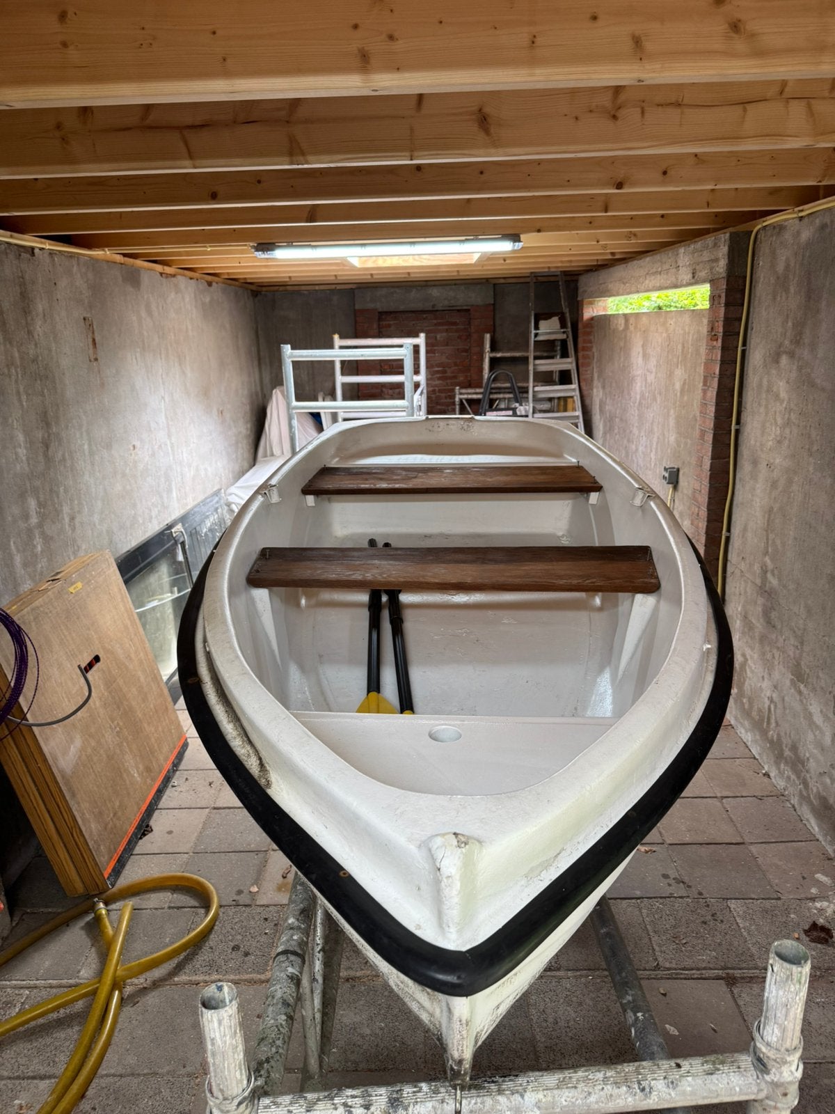 Mooie nette polyester boot, Ophalen, Zo goed als nieuw, Overige typen, Motorboot