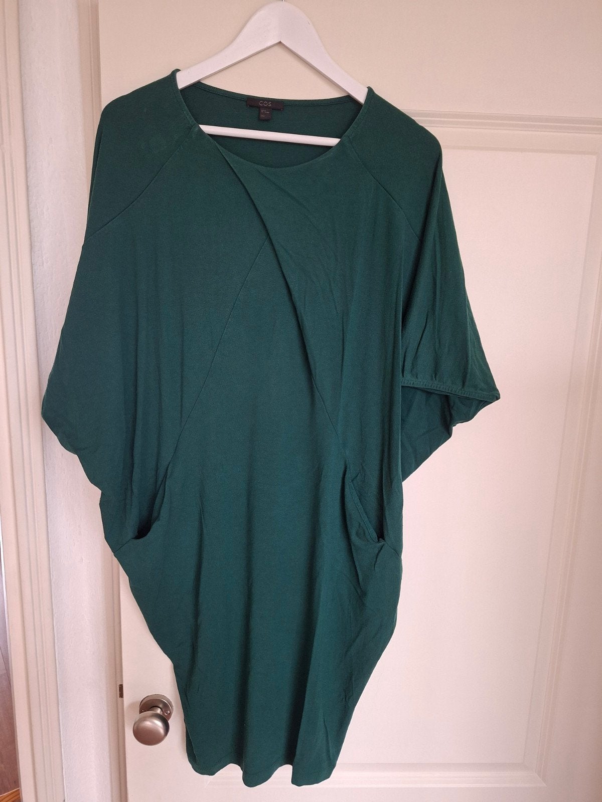 COS Groene Jurk Maat M met Zakken, COS, Ophalen of Verzenden, Maat 38/40 (M), Groen