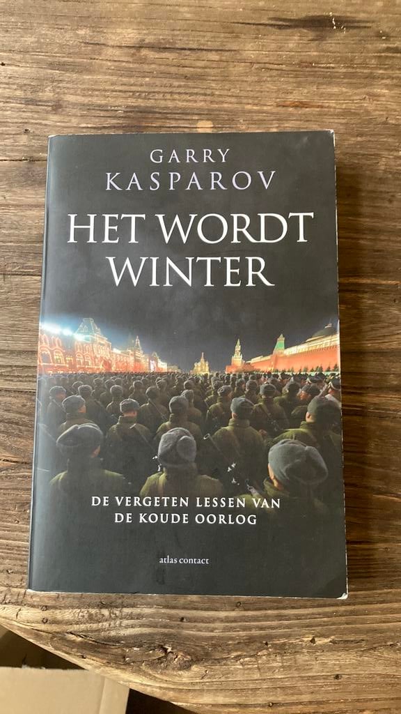 Garry Kasparov - Het wordt winter, Verzenden, Zo goed als nieuw, Garry Kasparov