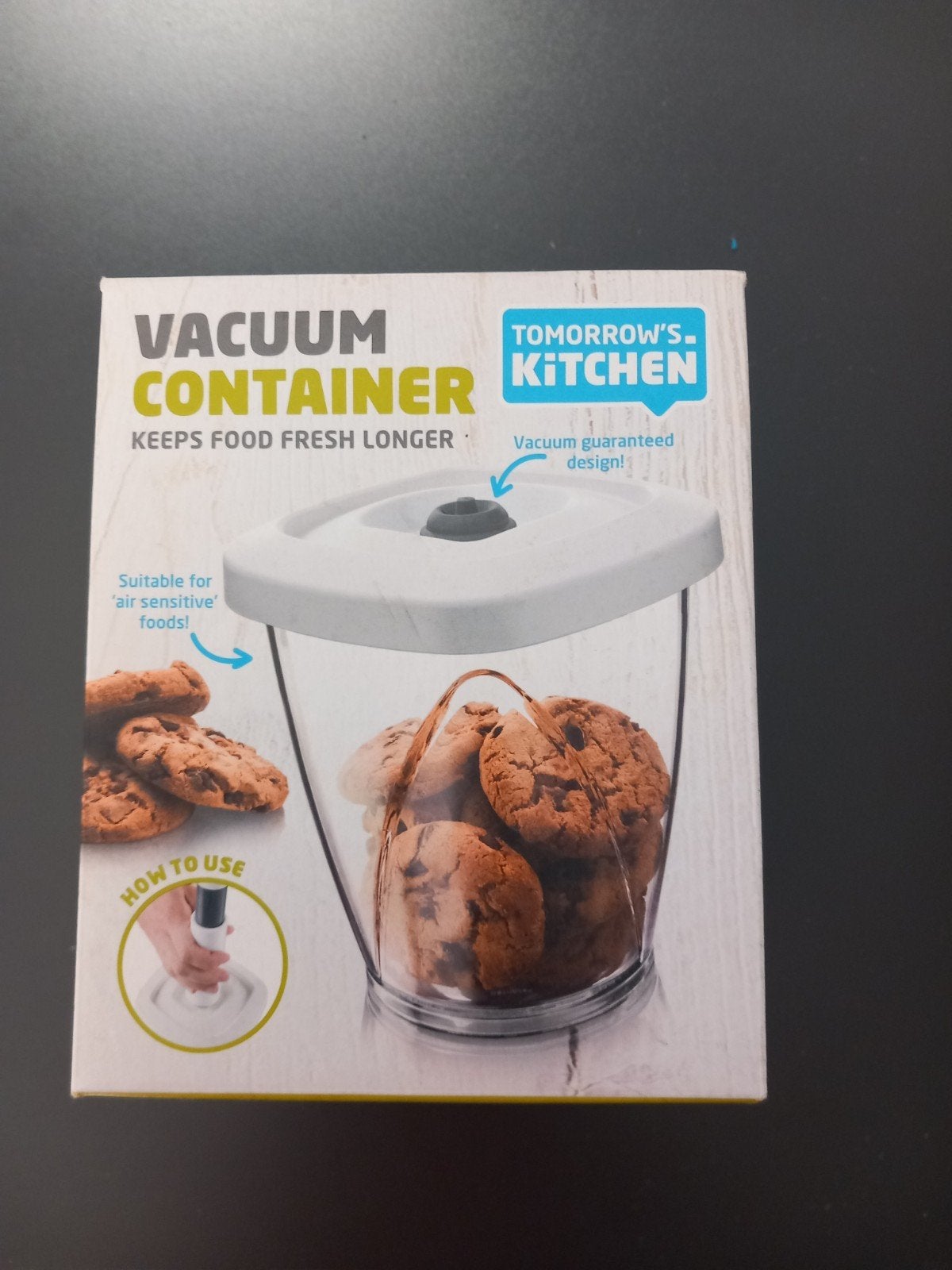 Tomorrow's Kitchen Vacuüm Voorraadpot nieuw 1.3L, Kunststof, Nieuw, Ophalen of Verzenden, Voorraadpot