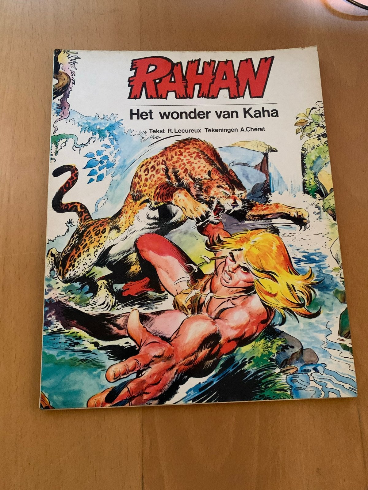 Rahan: Het wonder van Kaha - Klassiek stripboek, Boeken, Eén stripboek, Ophalen of Verzenden, Gelezen