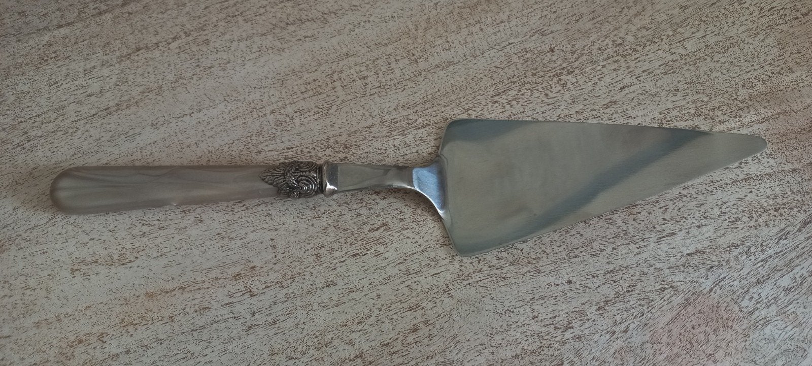 Taartschep Verzilverd, Antiek en Kunst, Ophalen of Verzenden